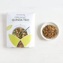 Clearspring Organic Meal Pre-cooked 90sec Quinoa Trio Gluten Free