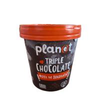 PLANET ICE CREAM TRIPLE CHOKOLATE 170ML